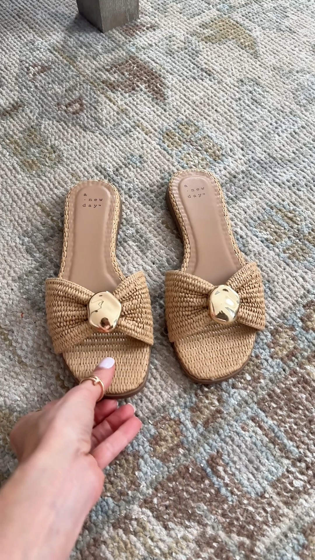 New target arrivals I am loving for spring and summer. Neutral wedges and slide sandals! Spring shoes. Resort wear. Vacation outfits. Vacation style. Resort outfits. Vacation shoes. TTS for me. 

#LTKootd #LTKTravel #LTKSwim