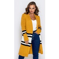 Orange Cardigan Knitted Autumn Jacket For Women Office Party Spring Mustard Cardigan Warm Sweater Ca | Etsy (US)