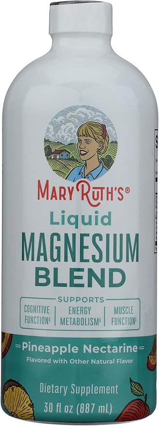 Mary Ruth's Pineapple Nectarine Liquid Magnesium Blend, 30 FZ | Amazon (US)