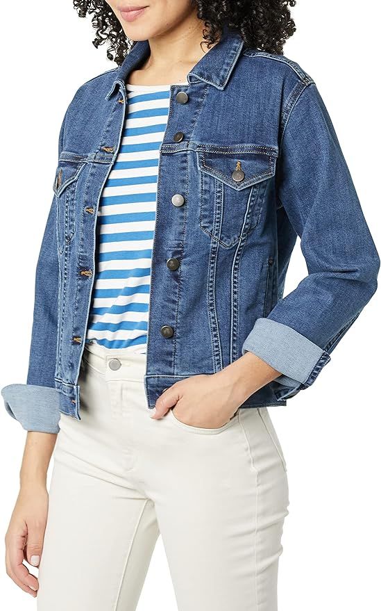 Amazon Essentials Women's Jean Jacket (Available in Plus Size) | Amazon (US)