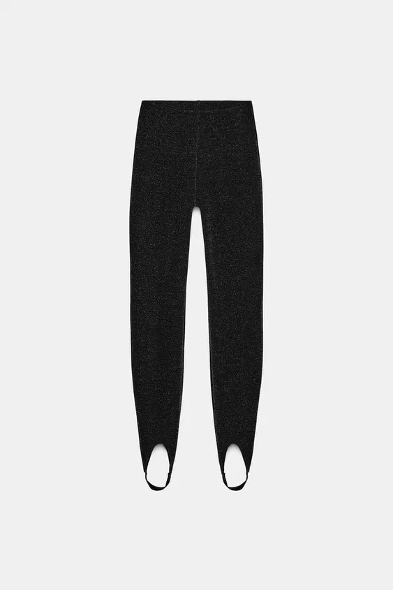 SHINY STRETCH FUSEAU LEGGINGS | Zara DE