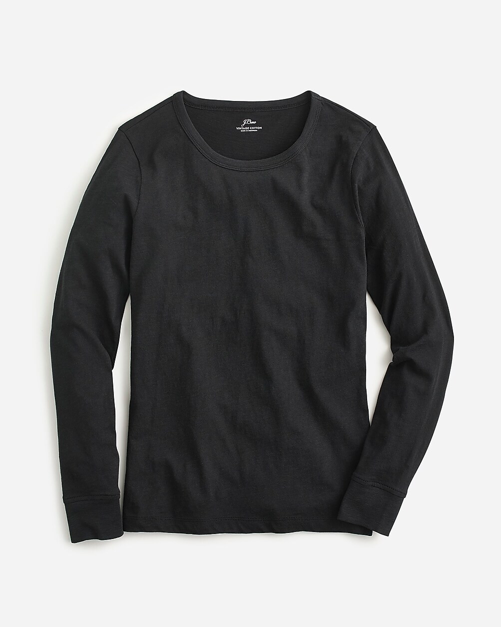Vintage cotton crewneck long-sleeve T-shirt | J. Crew US