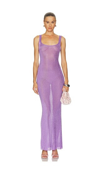 SEROYA Martina Dress in Lavender. - size L | Revolve Clothing (Global)