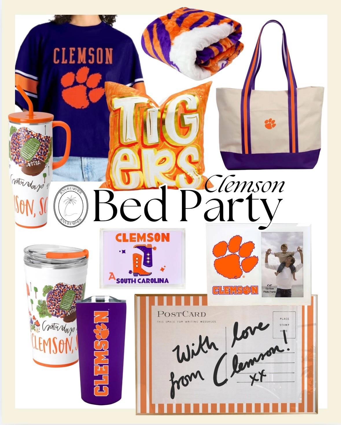This one is for all of my friends who have kids going to Clemson this fall! Bed party ideas for the grad going to Clemson! 

grad gifts, bed party, Clemson, graduation party, tote bag, blanket, water jug

#LTKU #LTKTravel #LTKHome