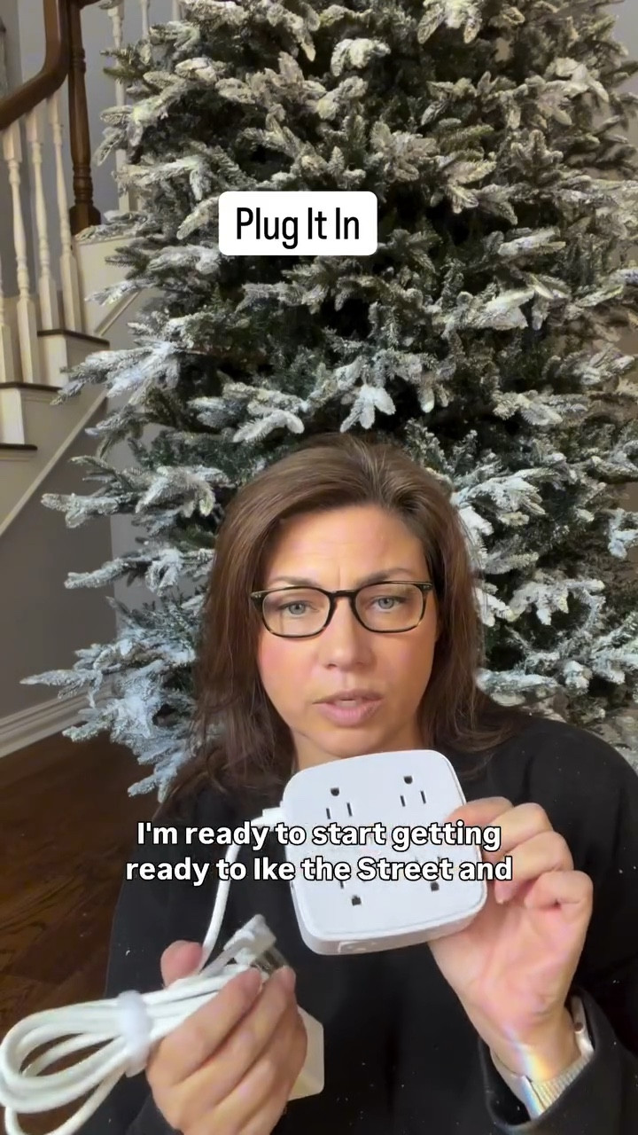 This is how I plug everything in. 👇

I love saying. “Alexa, turn on Christmas” and everything lights up all at once.  I never have to crawl behind furniture to plug in or unplug a light.  I highly reommend.

I’ve linked my Alexa plugs and my power strips on LTK.  Just comment “Link” and I’ll send a link to your inbox.

Happy Decorating,

Tara

#Christmas #christmaslights #lights #Christmasdecor #christmasdecorating #holiday #holidaydecor #holidaylights #christmastree #Christmastime #christmasdecorations #holidays #holidaydecorating #holidayseason #home #alexa #plugitin #powerstrip

#LTKHoliday #LTKHome #LTKSeasonal