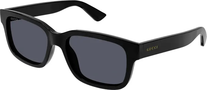 Gucci 56mm Rectangular Sunglasses | Nordstrom | Nordstrom