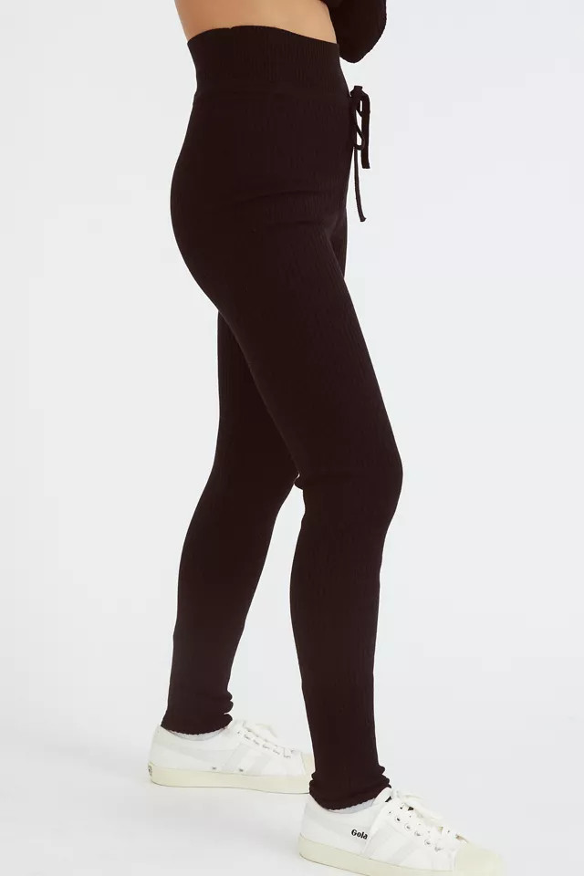 Live The Process Knit Ribbed Legging | Urban Outfitters (US and RoW)