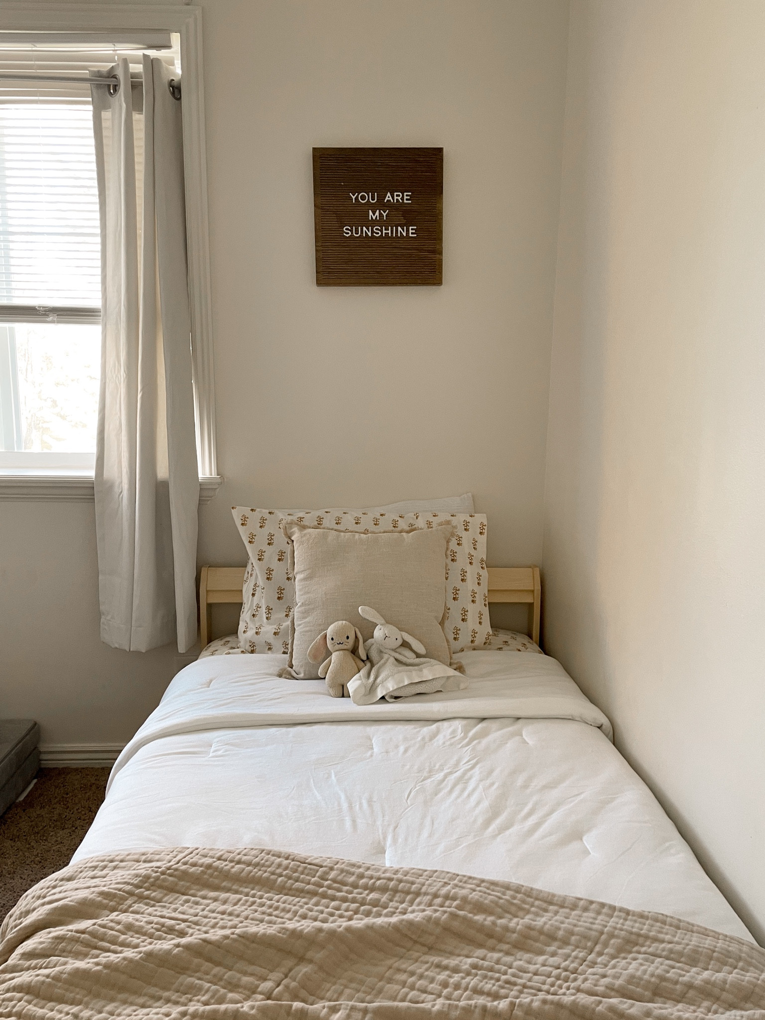 Evie’s toddler bed! Tried to get as many things as cheap as possible! 

#LTKhome #LTKkids