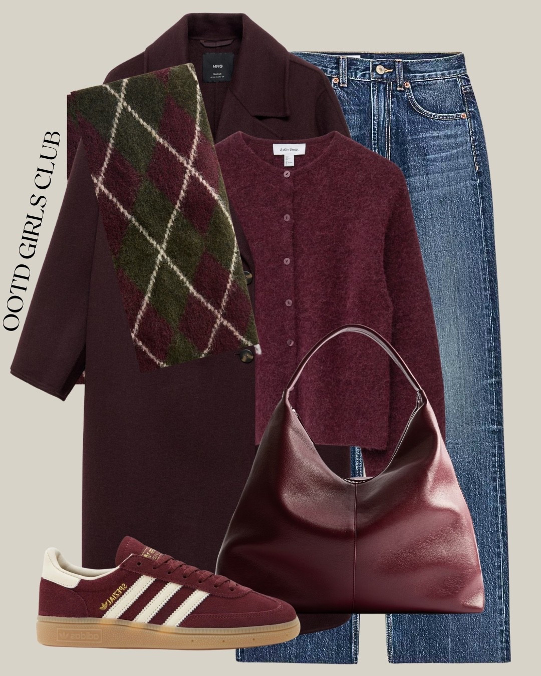 Burgundy tones 

#LTKeurope #LTKautumn #LTKwinter
