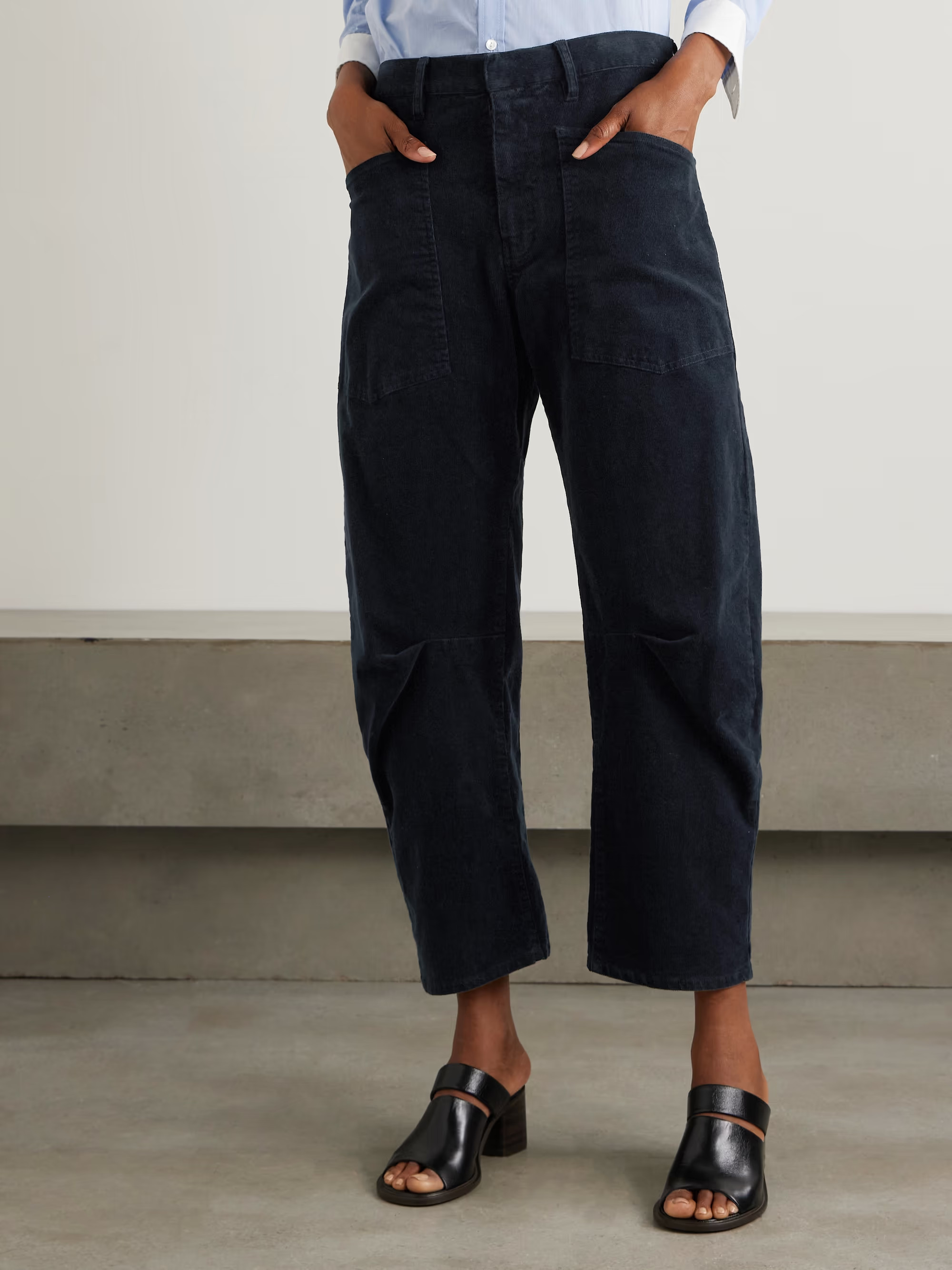 Shon cotton-blend corduroy tapered pants | NET-A-PORTER (US)