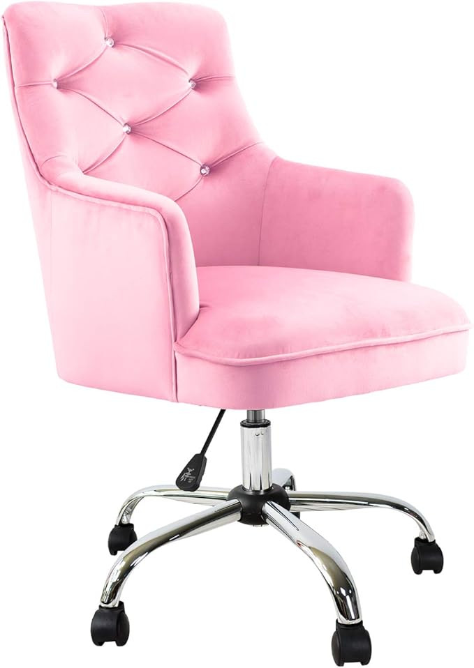 XIZZI Cute Desk Chair,Computer Chair, Adjustable Swivel Home Office Chair, Office Chair with Whee... | Amazon (US)