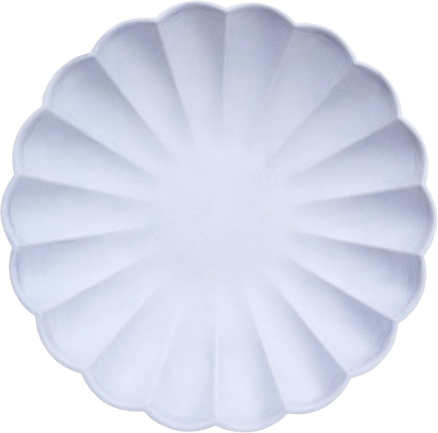 Meri Meri Small Compostable Bamboo Plates In Soft Lilac | Amazon (US)