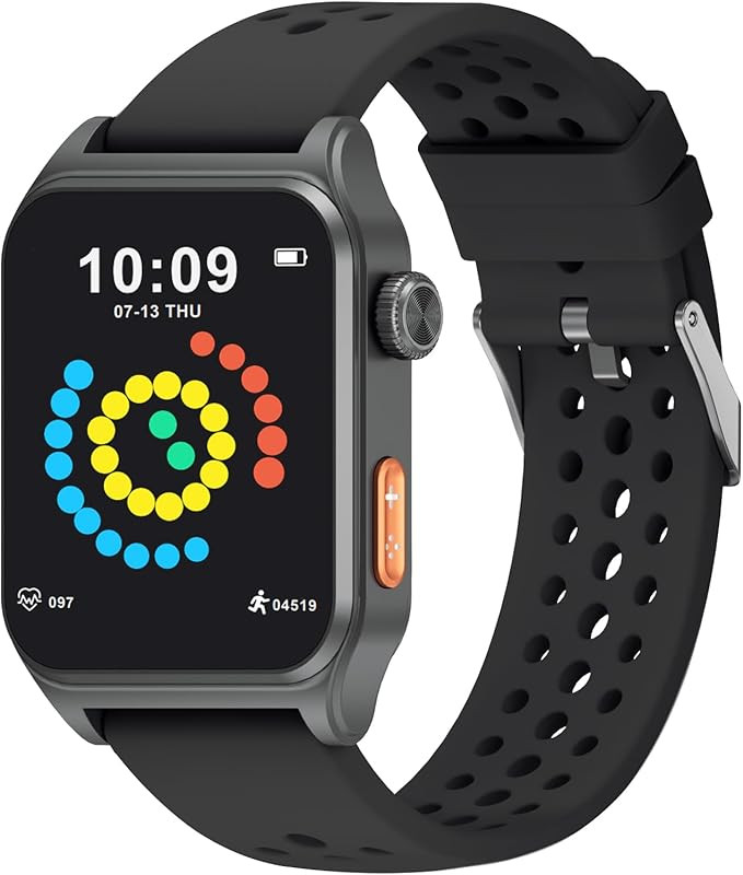 FITVII Kids Watch with Heart Rate Sleep Monitor, No App No Phone Require IP68 Waterproof Activity... | Amazon (US)