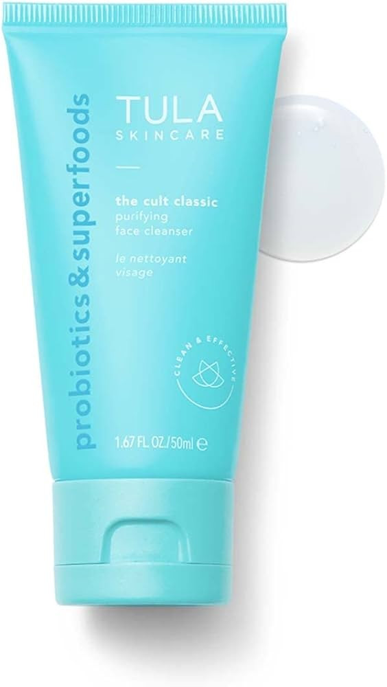 TULA Skin Care The Cult Classic Purifying Face Cleanser (Travel-Size) | Gentle and Effective Face... | Amazon (US)