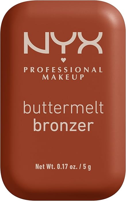 NYX PROFESSIONAL MAKEUP Matte Buttermelt Bronzer, Longwear Face Makeup with Up to 12 Hours of Wea... | Amazon (US)