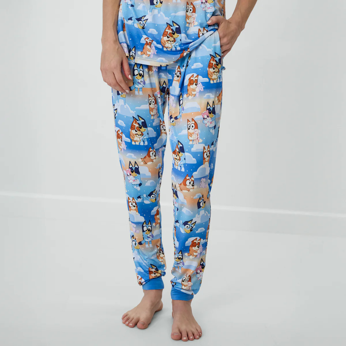 Bluey Blue Sleepytime Women's Pajama Pants | Little Sleepies
