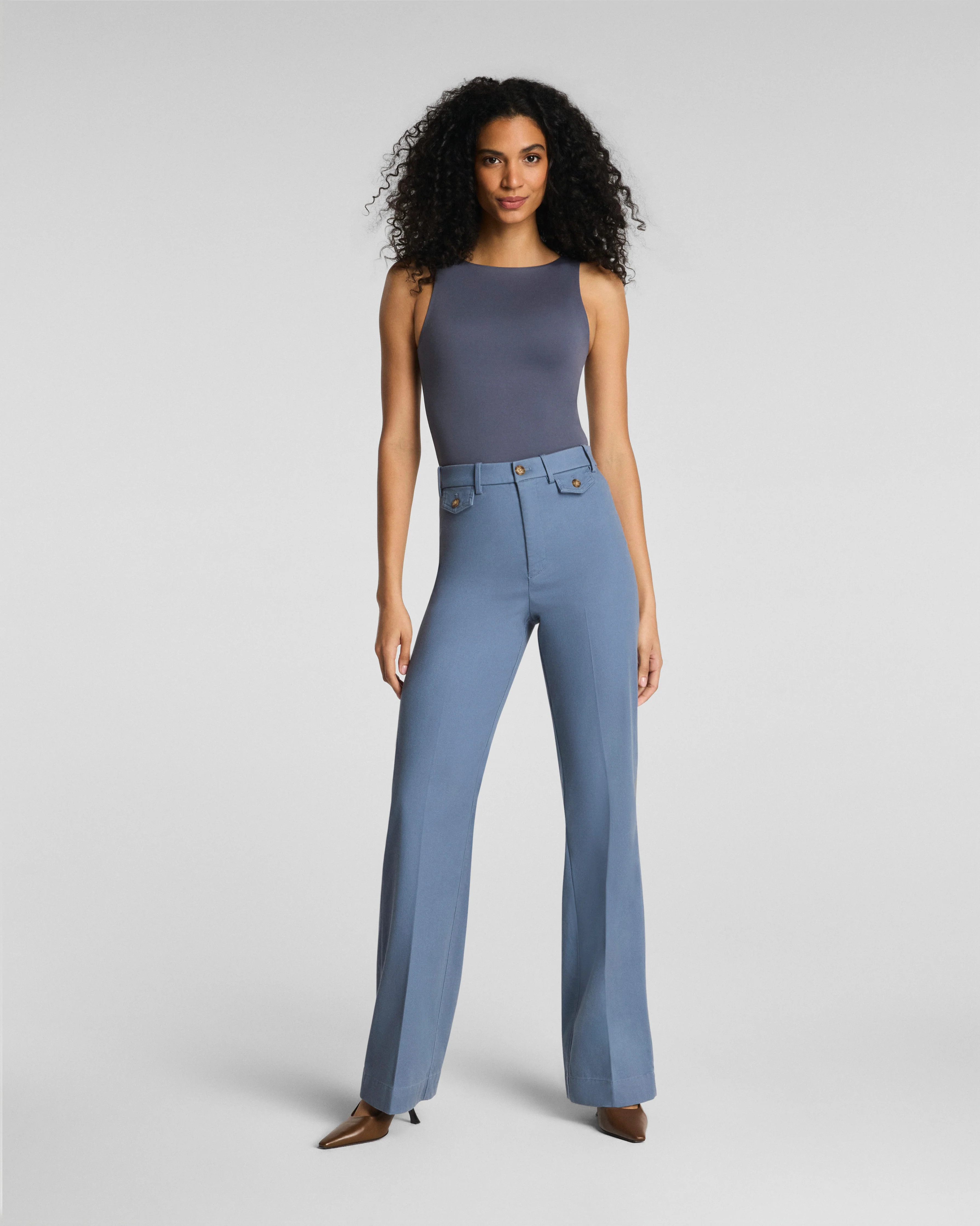 SPANXsupersmooth™ Stretch TwillEasy Flare Pant | Spanx