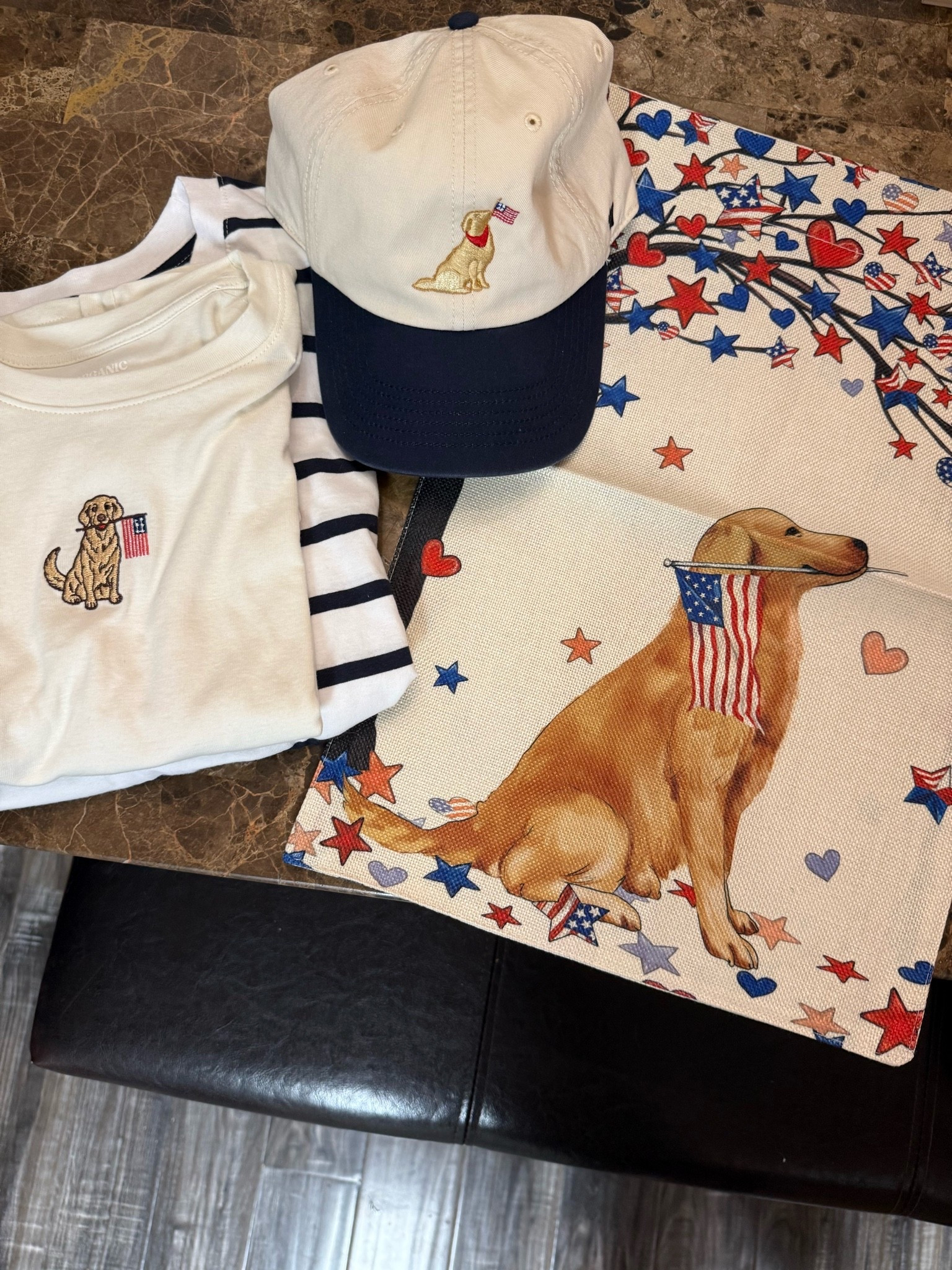 Holiday weekend vibes🇺🇸🗽⭐️ all things
patriotic … especially if they’re cutie golden themed 


Golden retriever / golden retriever mom / golden mama / dog mom / patriotic / American summer / Americana / American dog / summertime / Memorial Day / Memorial Day weekend / MDW

#LTKdayinmylife #LTKSeasonal