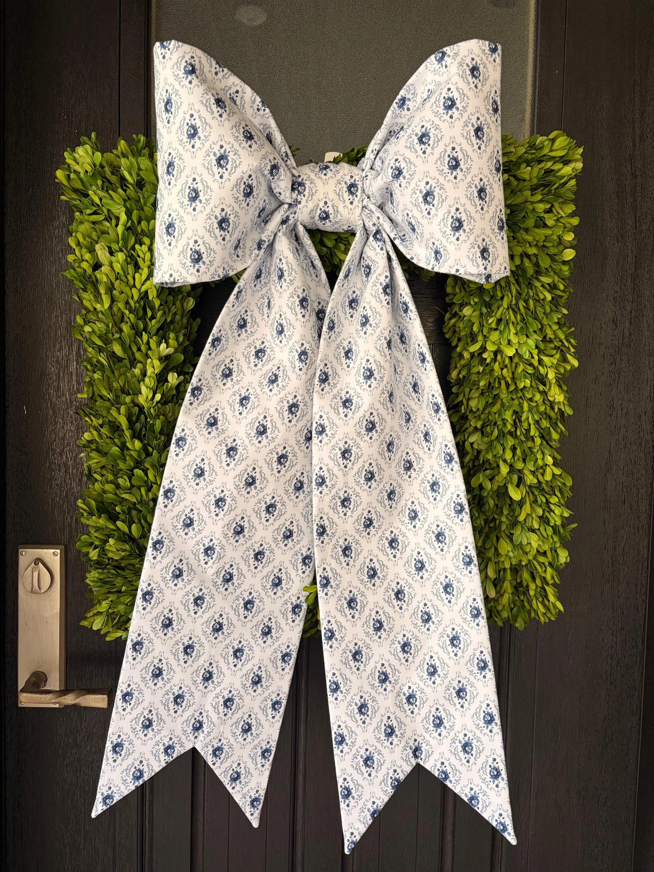 La Rose Bleue Provençale Bow | Etsy (Global)