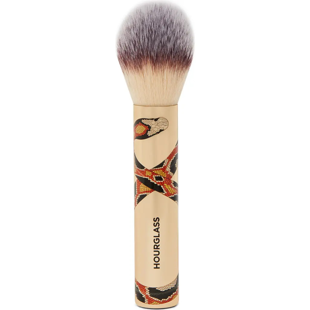 HOURGLASS Veil Snake Print Travel Size Powder Brush at Nordstrom | Nordstrom