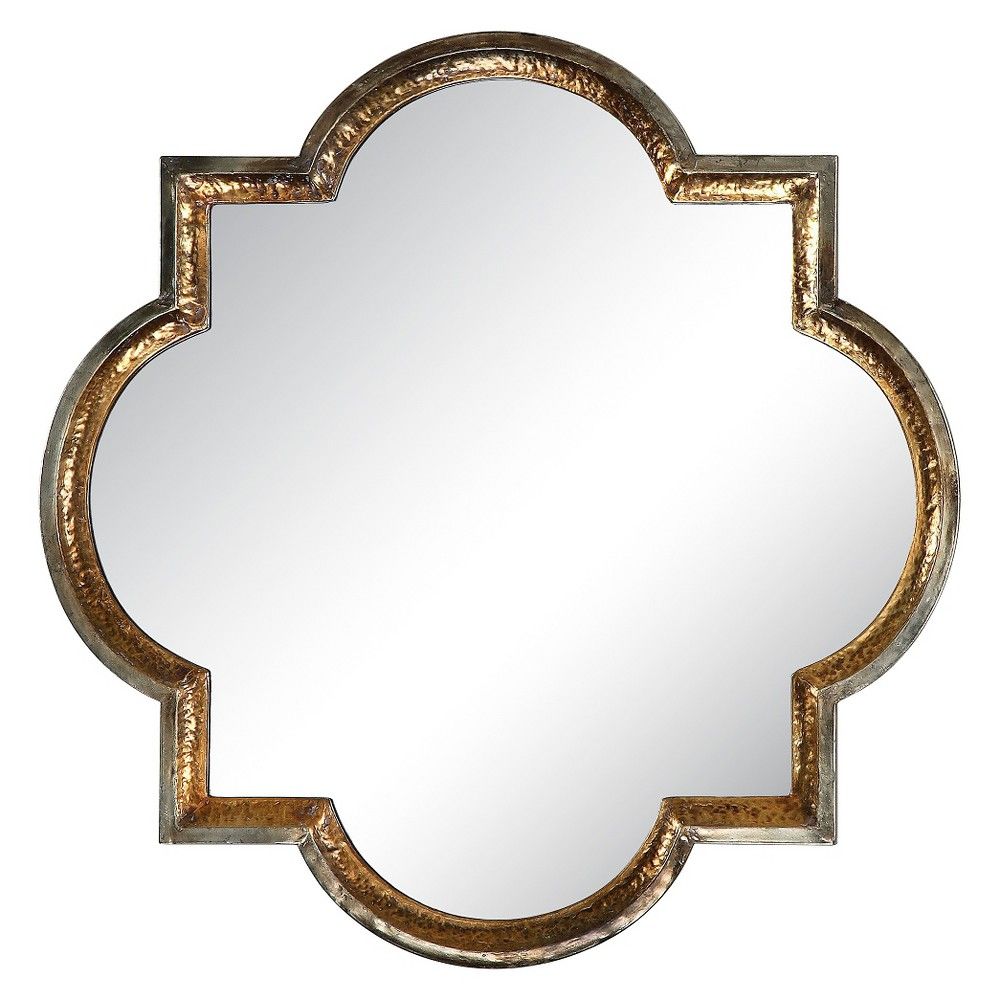 Lourosa Gold Decorative Wall Mirror - Uttermost, Adult Unisex, Silver | Target