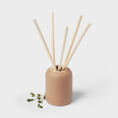 100ml Matte Textured Ceramic White Sage and Thyme Diffuser Brown – Threshold™: Aromatherapy with No Battery Needed | Target