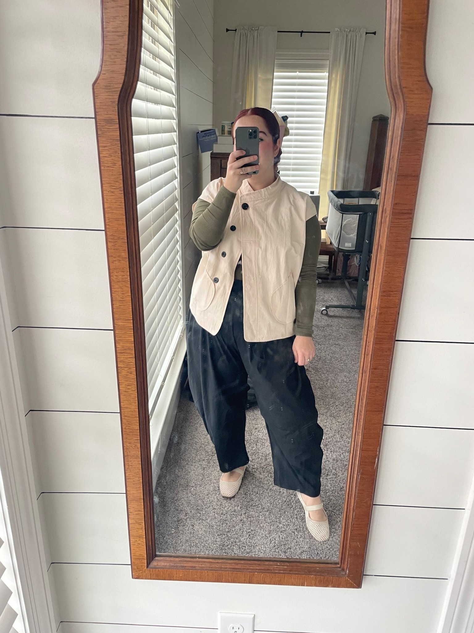 I’m wearing a XL petite in the pants! 

#LTKMidsize #LTKPetite #LTKootd