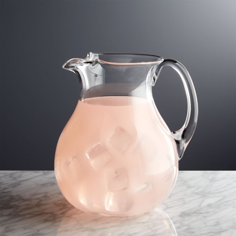 Cha Cha Margarita Pitcher + Reviews | Crate & Barrel | Crate & Barrel