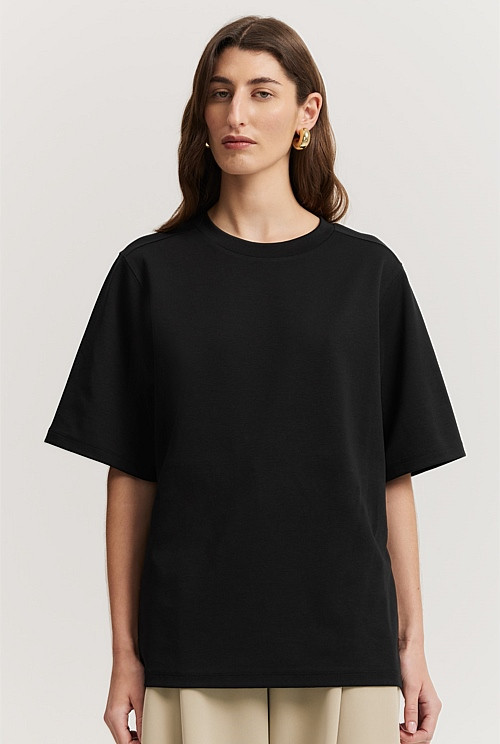 Relaxed Longline T-Shirt | Country Road