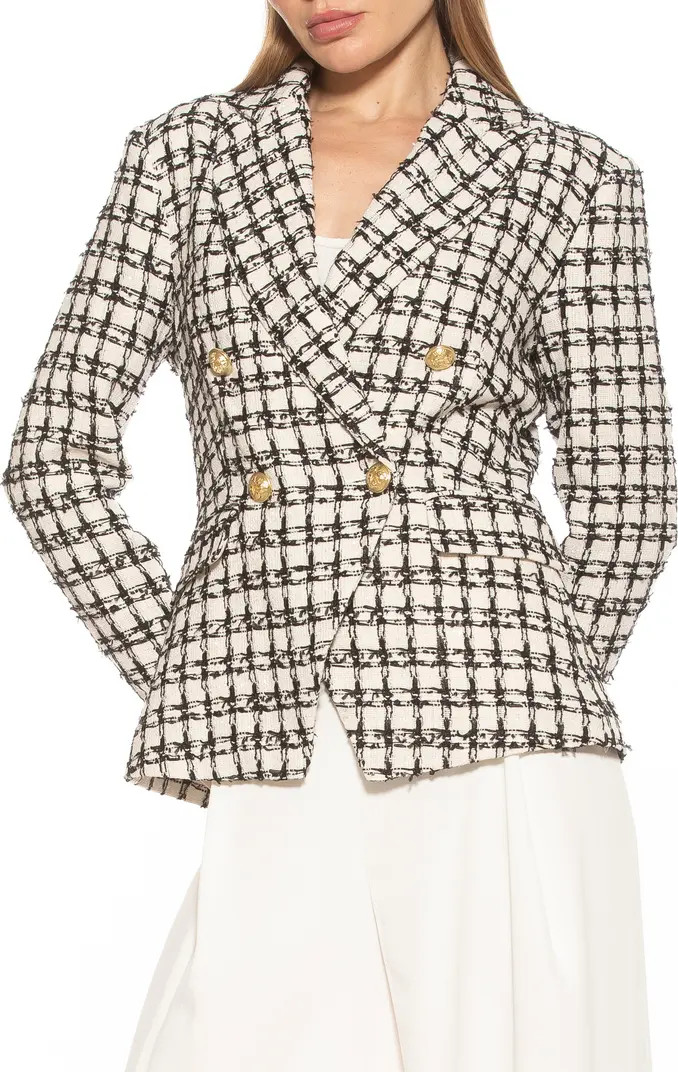 Double Breasted Tweed Jacket | Nordstrom Rack