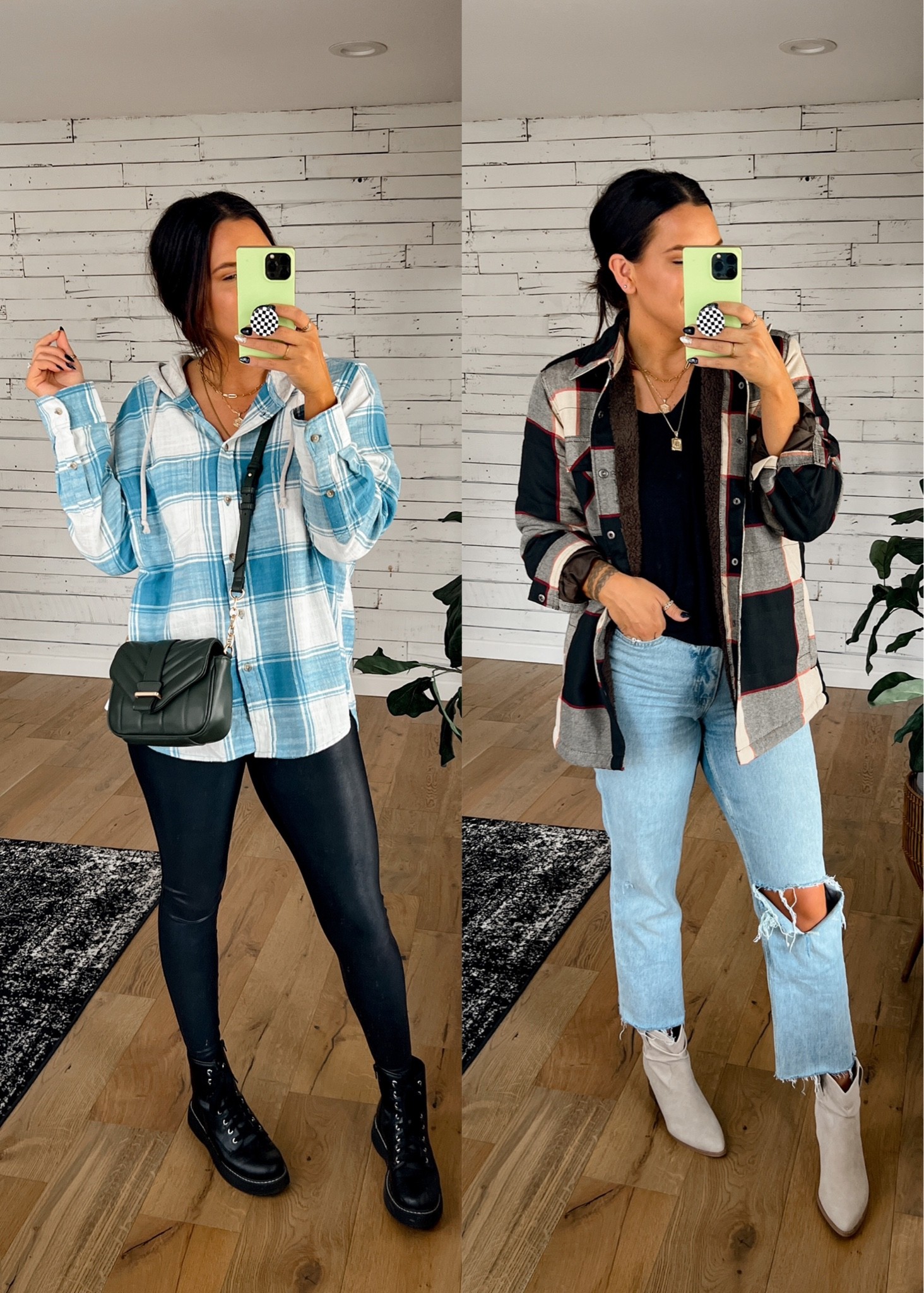 Walmart fall fashion layers
Blue flannel: XXL 
Flannel jacket: Medium
Leggings: large
Denim: True to size
Shoes all true to size



#LTKstyletip #LTKunder50 #LTKSeasonal