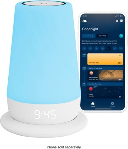 Hatch - Rest+ 2nd Gen All-in-one Sleep Assistant, Nightlight & Sound Machine with Back-up Battery -  | Best Buy U.S.