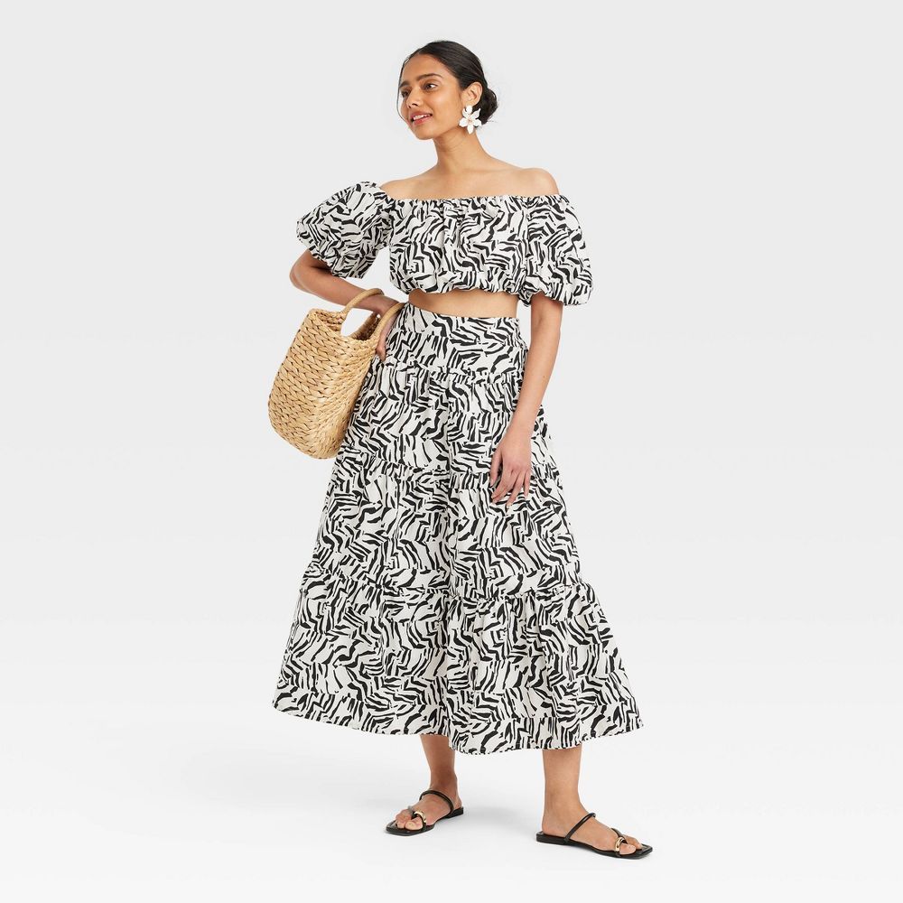 Women's Taffeta Maxi Skirt - A New Day™ | Target
