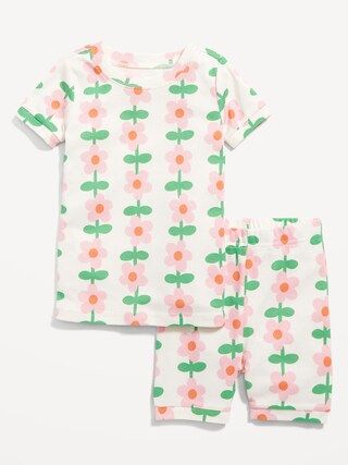 Unisex Snug-Fit Printed Pajama Set for Toddler & Baby | Old Navy (CA)