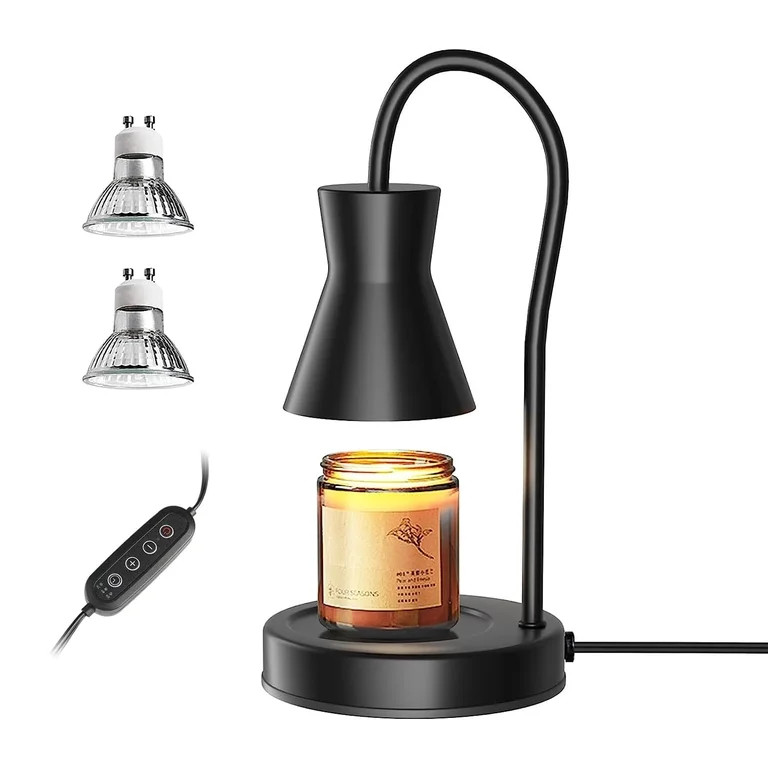 VIBEWARD Candle Warmer Lamp, Dimmable Metal Candle Lamp Warmer Height Adjustable, Melting Wax Lam... | Walmart (US)