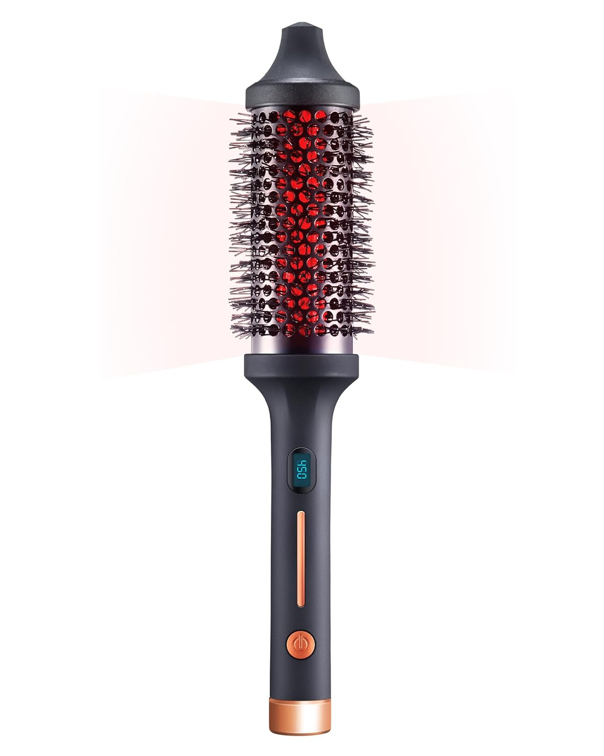 SUTRA IR Infrared Thermal Brush - Heated Round Hair Brush with Ionic Bristles for Straightening and Smoothing Fully Dried Hair, Volumizing, Reduces Styling Time, All Hair Types | Amazon (US)