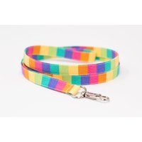 Pastel Rainbow Lanyard, Optional Breakaway, 1/2"" Wide, Skinny Fabric Badge Holder, Id Strap, Key Fo | Etsy (US)