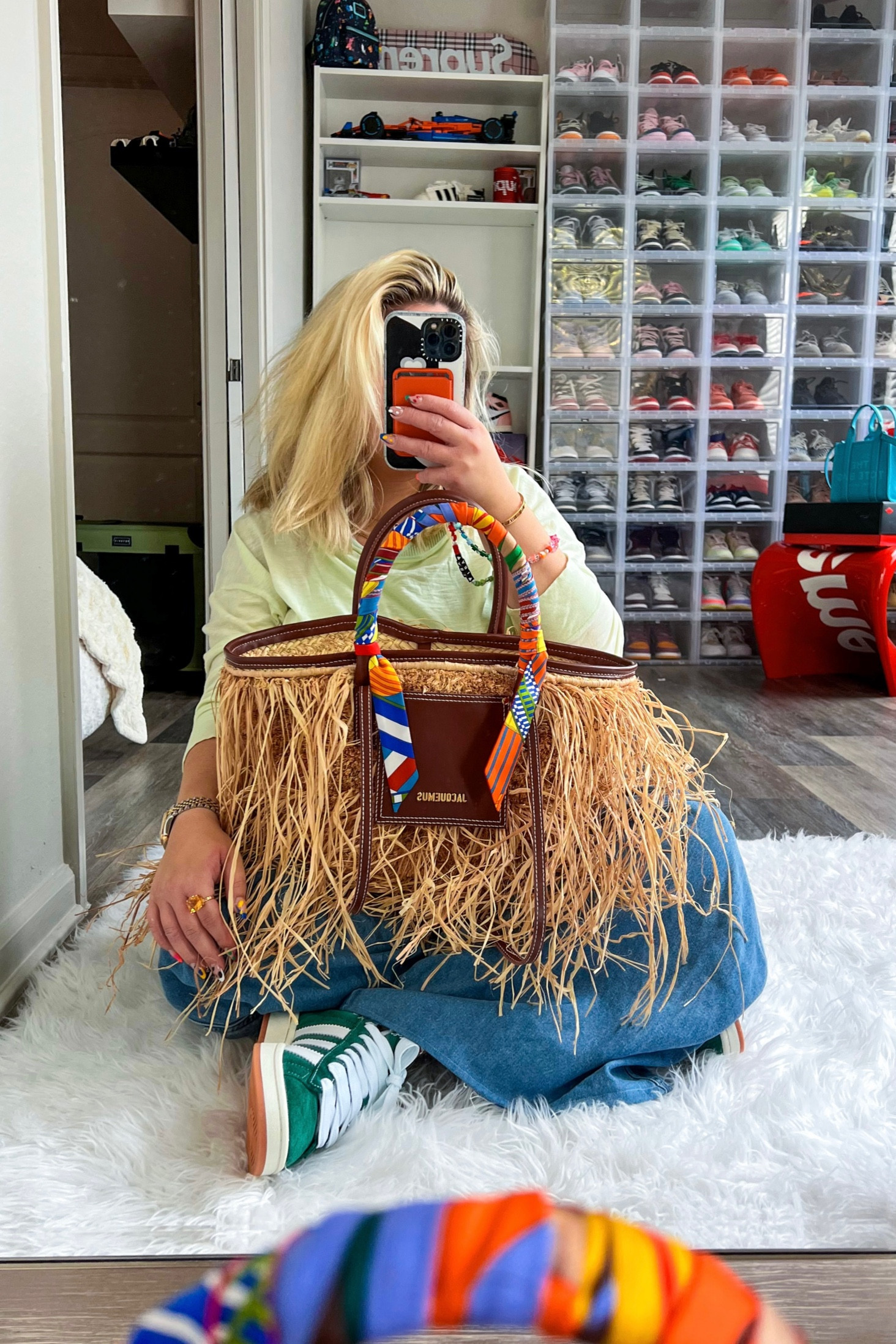 ☀️😂 slander it if you will, but we love the @jacquemus extra hairy panier soleil here 🙃 it’s also on sale.. linked here!

#confirmyourcraft #adidascampus00s #campus00s #jacquemusbag #summerstyle #paniersoleil #summer23 #kicks0l0gy #snobshots #hsdailyfeature #hypebaekicks #kicksonfire #kickstagram #kicks0l0gy #nicekicks #whatsurgirlwearing #hiddenny #sneakerfiles #sneakercommunity #sneakercollector #complexsneakers #wyw #wdywt #sneakerfreakermag #highsnobiety #complexkicks #sneakcorner #sneakersaddict #sneakcorner #sstreetbattles #novababe
