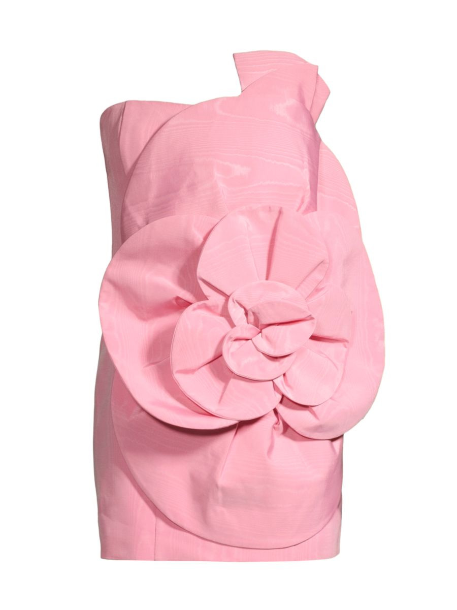 Domonique Strapless Floral Minidress | Saks Fifth Avenue