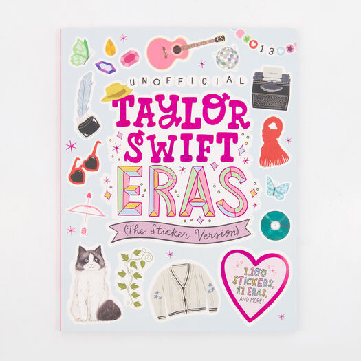 Taylor Swift Eras The Sticker Version Book | TK Maxx