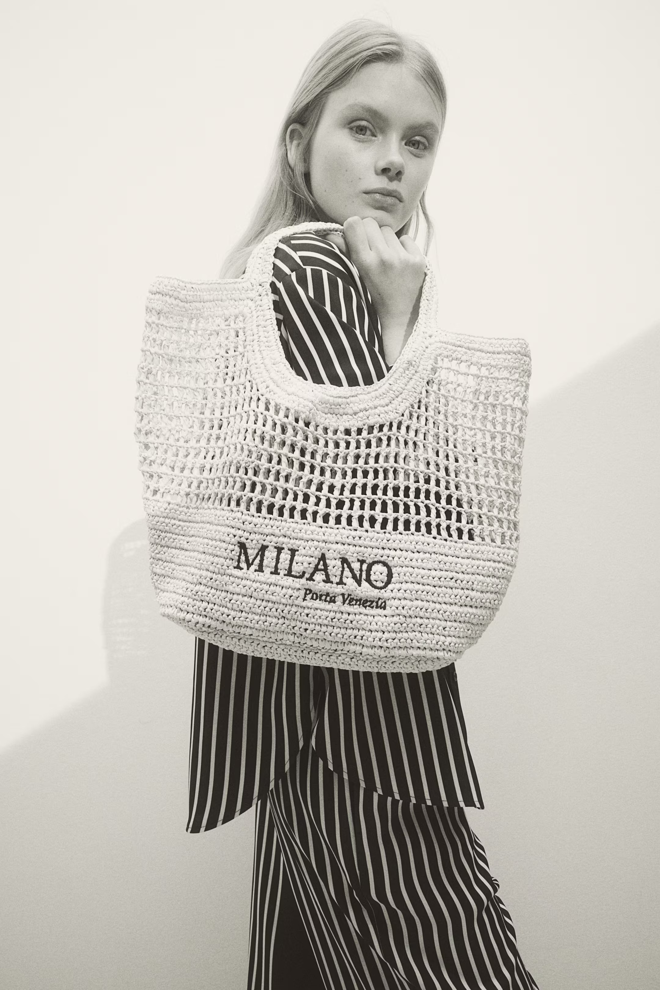 Sac shopping brodé | H&M (FR, IT, ES, PT, BE)