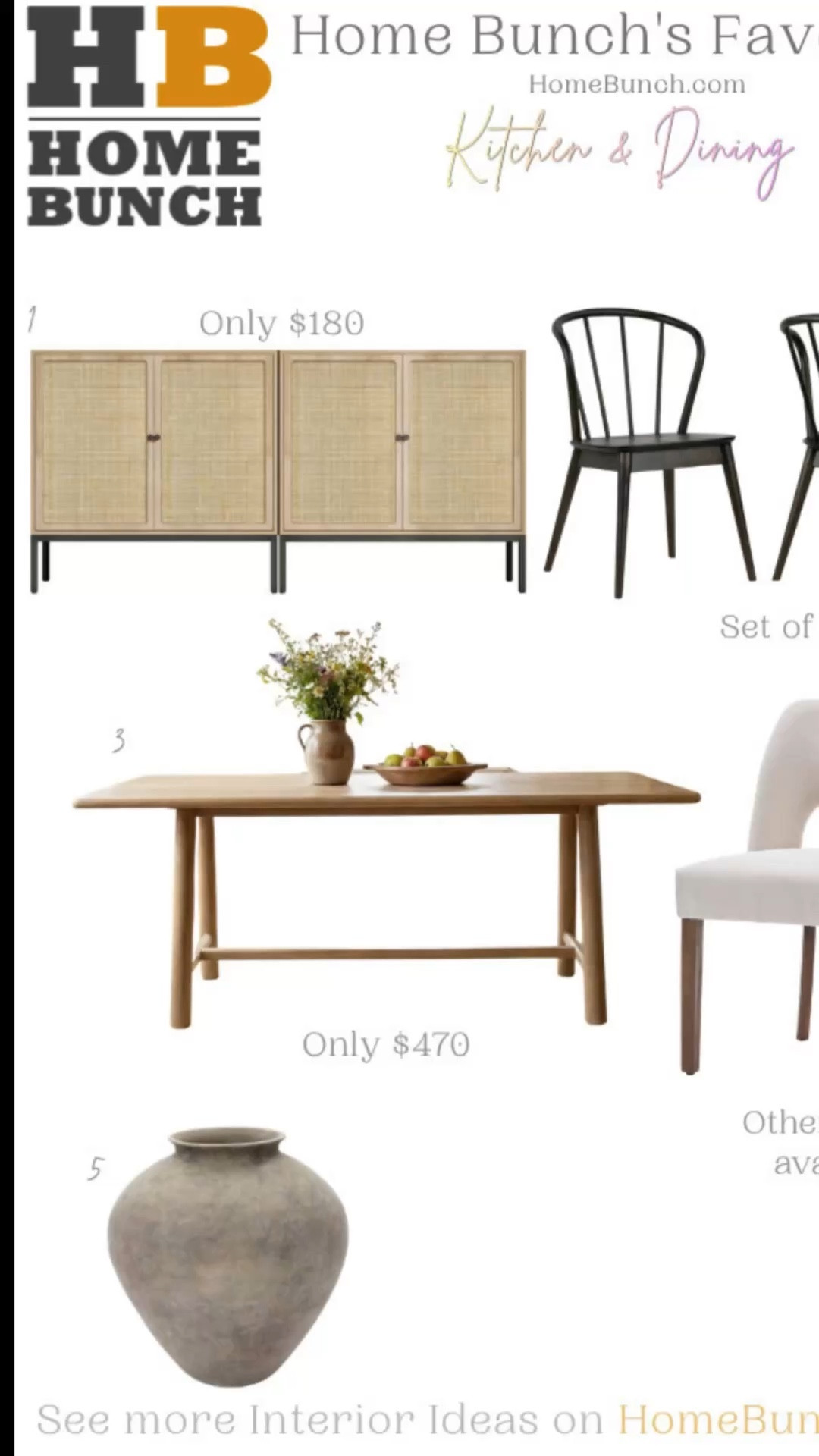 Kitchen refresh season is officially here ✨

I found so many good pieces—from dining tables and chairs to sideboards and decor—and the prices right now are honestly hard to beat 👀

If you’ve been thinking about updating your space, this is the moment.

Tap to shop all my kitchen & dining finds 👇

@Wayfair 
#LTKHome #KitchenInspo #DiningRoomDecor #WayfairWayDay #HomeRefresh #NeutralHome #InteriorStyle #KitchenDesign #LTKSale #HomeBunch

#LTKMothersDay #LTKSaleAlert #LTKHome