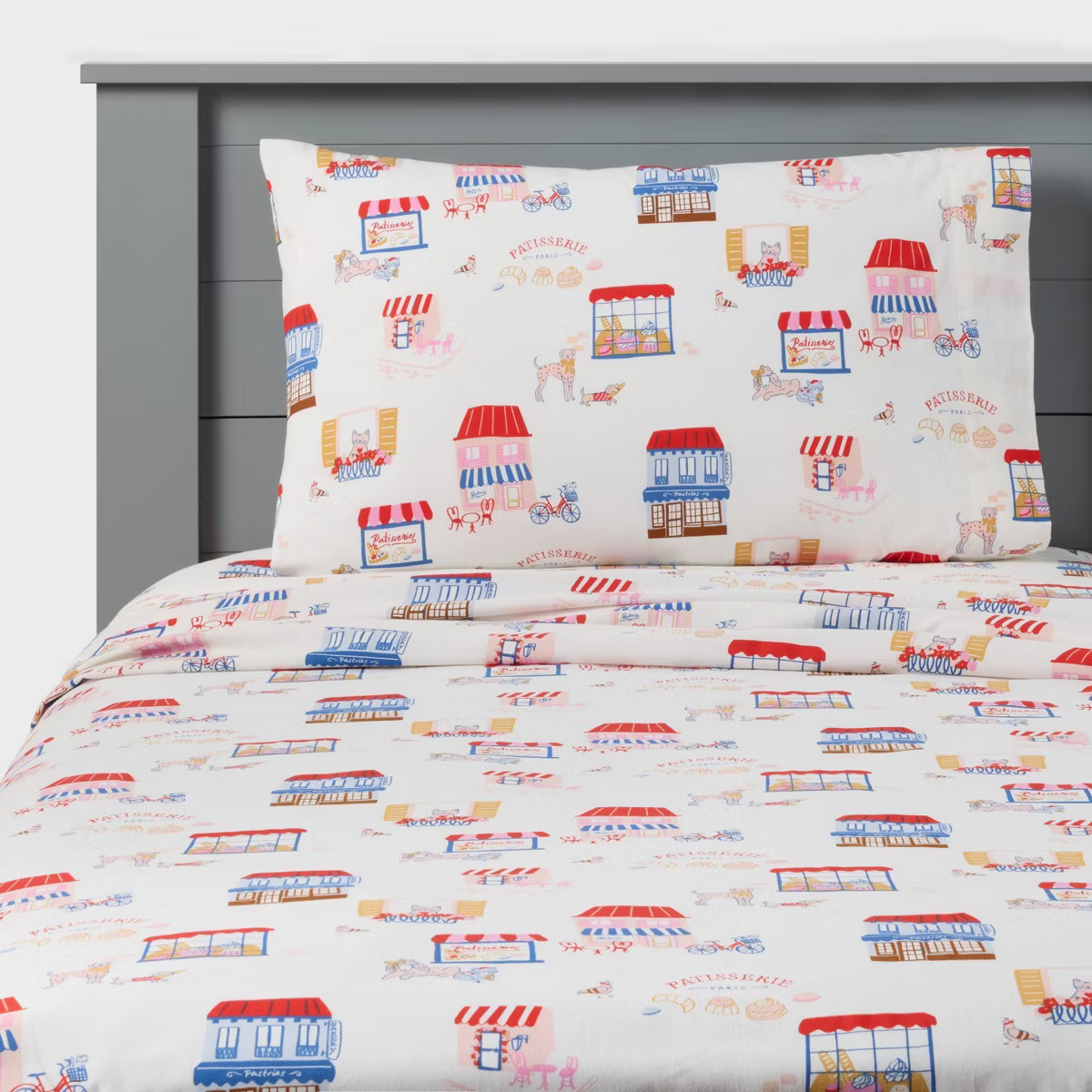 Kids' Patisserie Cotton Sheet Set - Pillowfort™ | Target