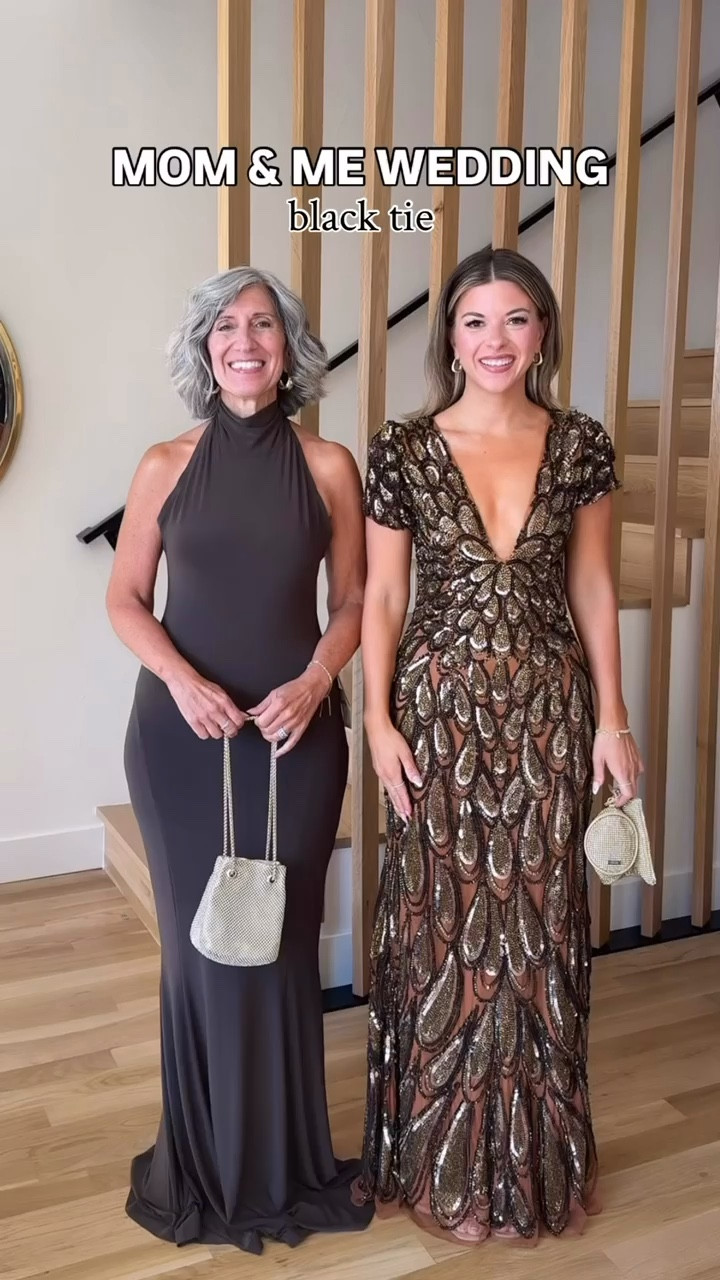 Mom and me black tie wedding guest dresses

I’m wearing small/2 
mom wearing medium/6 

Revolve code: tulip
VICI code: emerson30 
Astr code: Emerson-15

Wedding guest 
Special occasion 
Black tie 
Formal event 
Floral dress 
Lace dress
Cocktail dress 
Sequin dress 
Metallic dress #LTKParties

#LTKSeasonal #LTKWedding