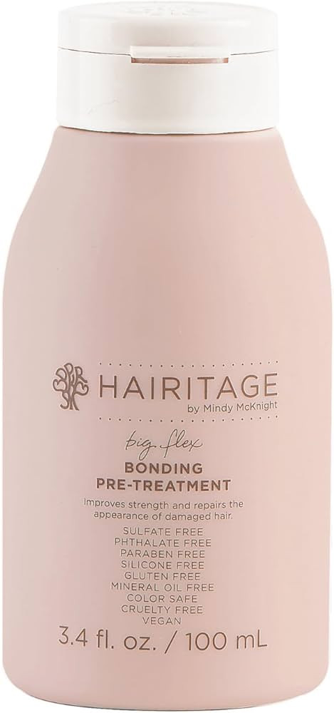 Hairitage Big Flex Bonding Cream Pre-Treatment + Mask with Biotin - Damaged Hair Repair - Formula... | Amazon (US)