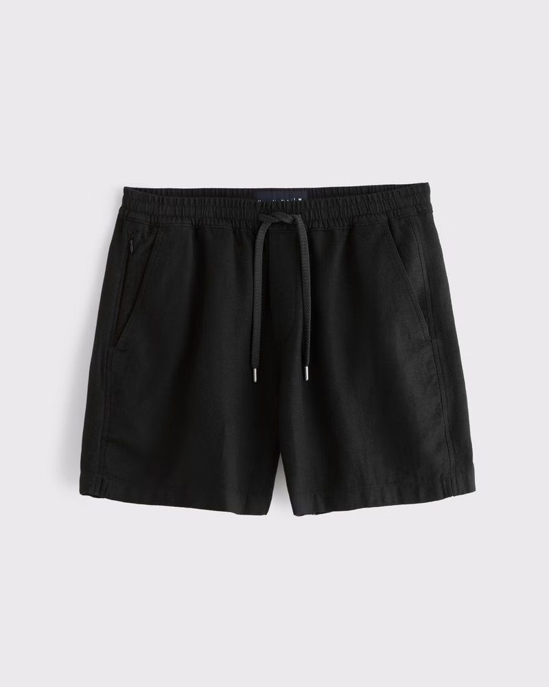 Textured Pull-On Short | Abercrombie & Fitch (US)