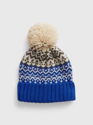 Toddler Fair Isle Pom Beanie | Gap (US)