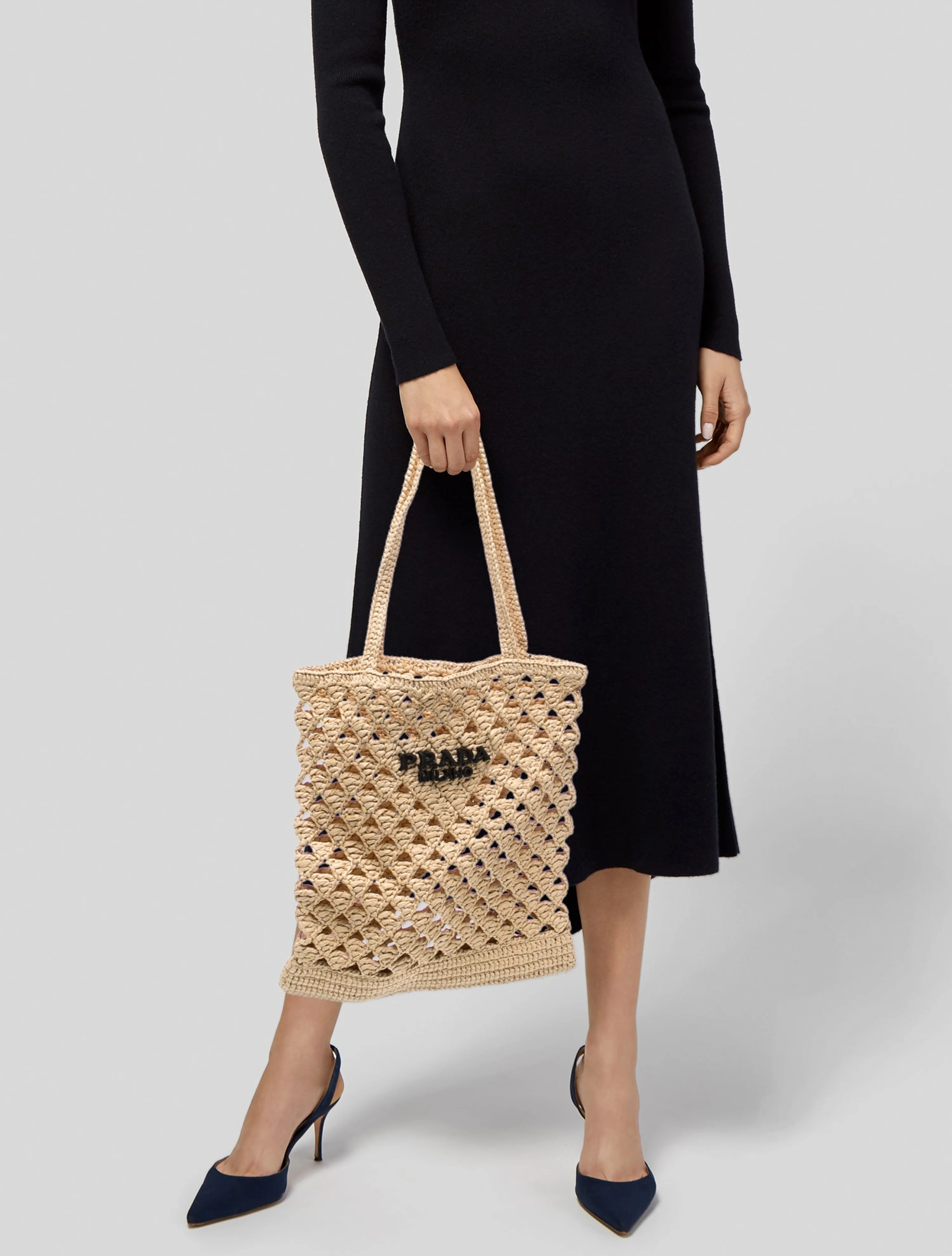 Raffia Grass Shoulder Bag | The RealReal