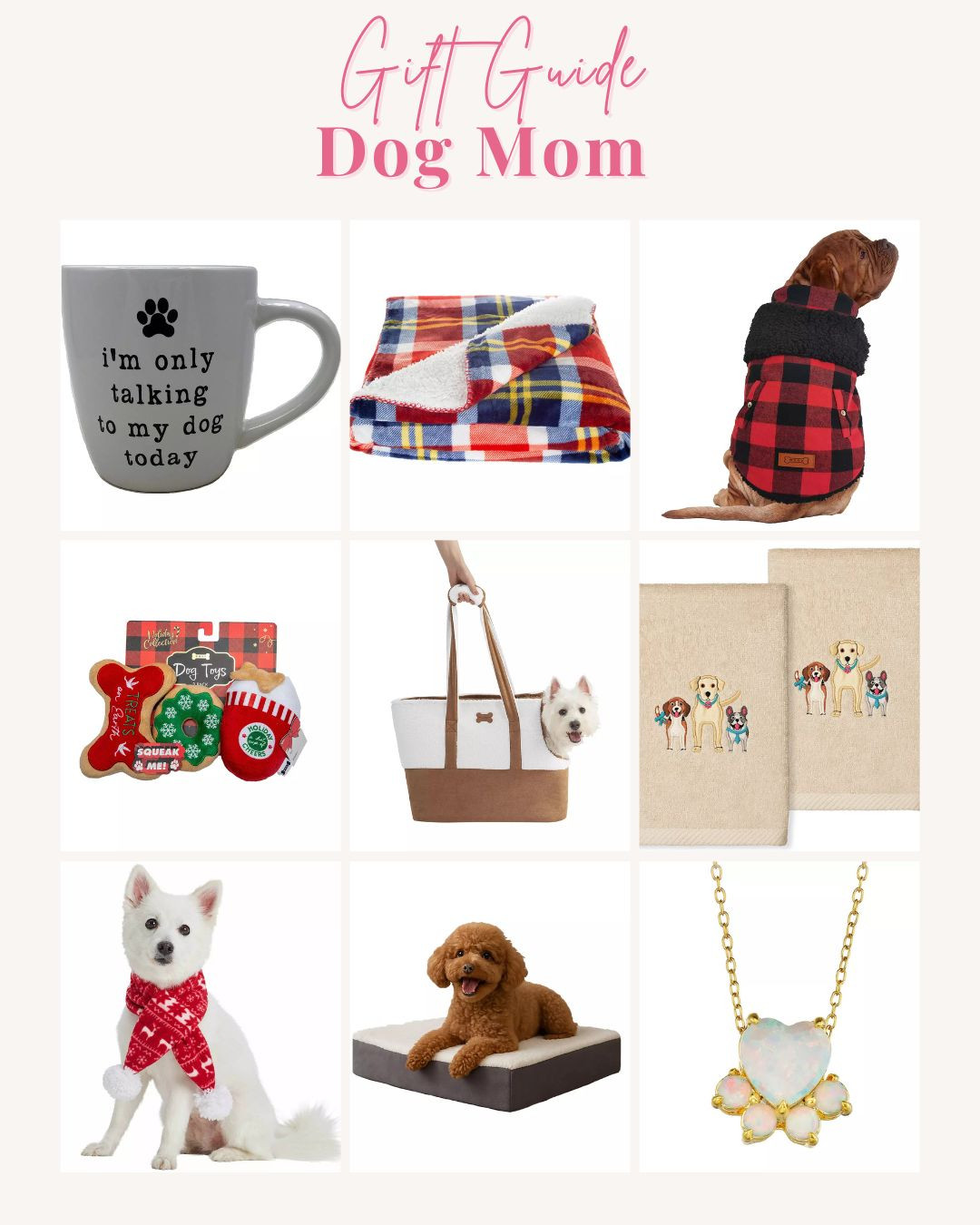 Dog Mom gifts for the holidays 

 #LTKGiftGuide #LTKHoliday #LTKSeasonal