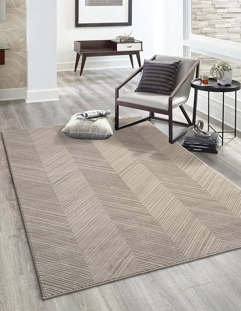 LaDole Rugs 8x10 ft Modern Premium Area Rug | Contemporary Large Carpet for Bedroom, Living Room,... | Amazon (CA)